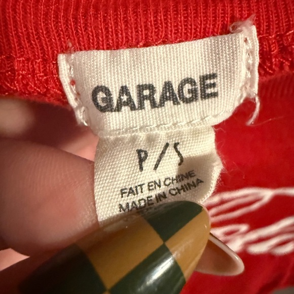 Garage "Coca Cola" Boxy Cropped Tee - Picture 3 of 4